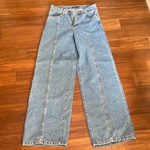 NASTY GAL WIDE LEG JEANS